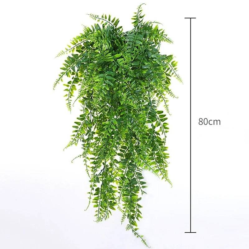 1/2pcs Artificial Hanging Plant Fake Rattan Ivy Vine Hanging
