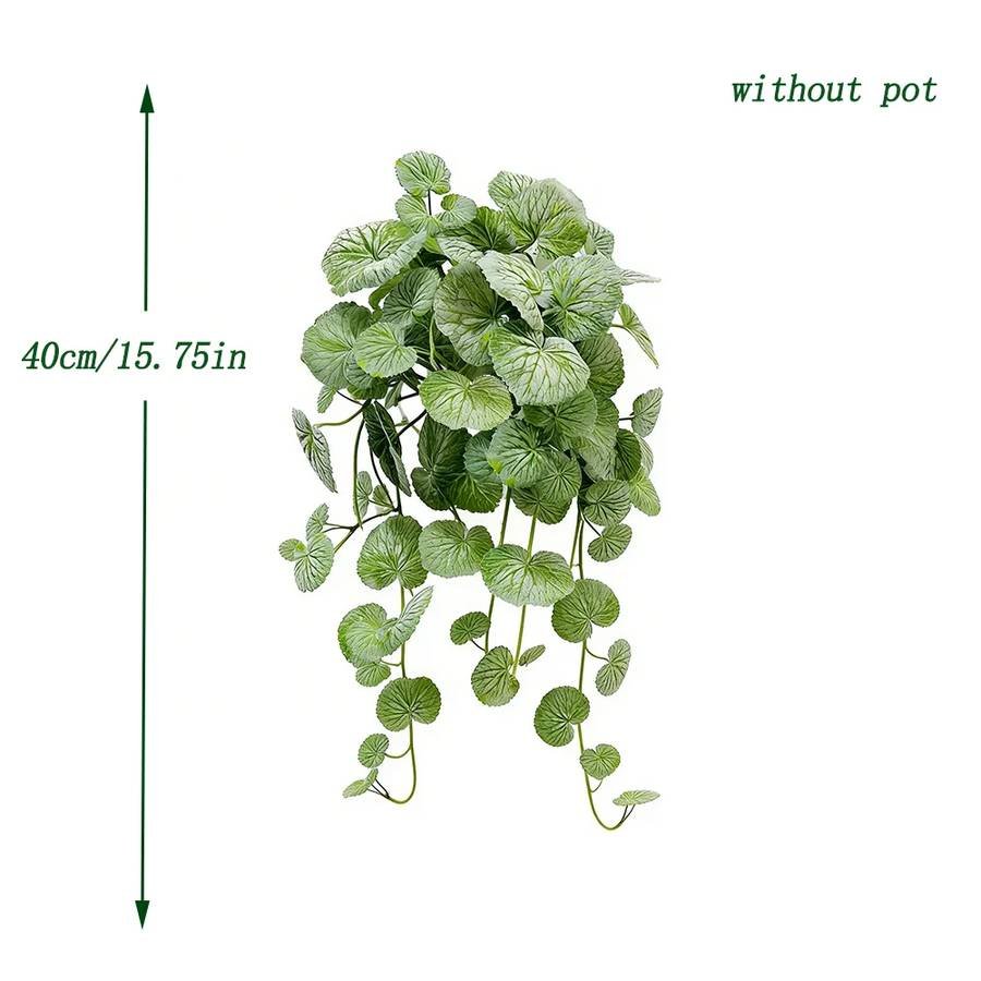 40-100cm Artificial Begonia Vines Fake Hanging Plants Silk M