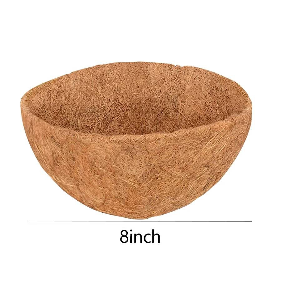 8/10/12/14/16 Inch Hanging Basket Liner Round Coconut Liners