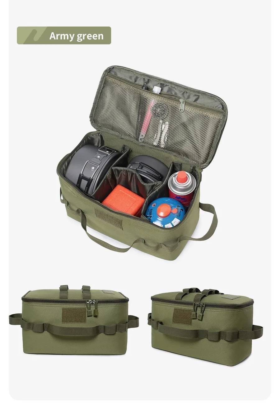 Large Capacity Outdoor Camping Storage Bag - Ground Nail Too