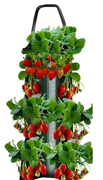 Vertical Hanging Strawberry Planter Bags